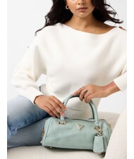 GUESS CRESIDIA 2 Bolso de hombro con correa para el hombro logotipo blanquecino - Bolsos Mujer - 6