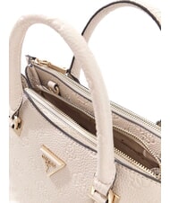 GUESS CRESIDIA II Bolso de mano con bandolera logotipo blanquecino - Bolsos Mujer - 3