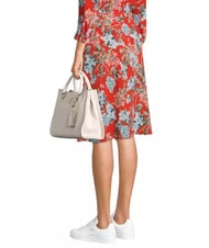 GUESS CRESIDIA II Bolso de mano con bandolera logotipo blanquecino - Bolsos Mujer - 4