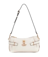 GUESS YESBA Bolso bandolera pequeño con charm OFFWHITE - Bolsos Mujer - 3