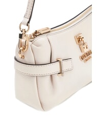GUESS YESBA Bolso bandolera pequeño con charm OFFWHITE - Bolsos Mujer - 4