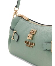 GUESS YESBA Bolso bandolera pequeño con charm salvia clara - Bolsos Mujer - 4