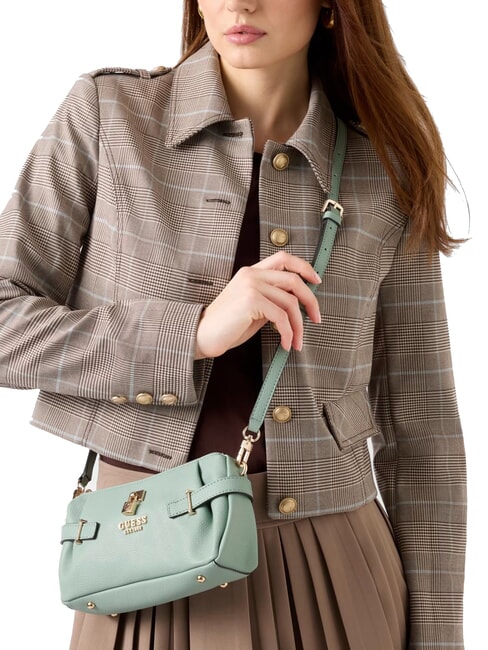 YESBA Bolso bandolera pequeño con charm salvia clara - Bolsos Mujer