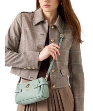 GUESS YESBA Bolso bandolera pequeño con charm salvia clara - Bolsos Mujer - 6