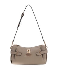 GUESS YESBA Bolso bandolera peque&ntilde;o con charm marr&oacute;n oscuro - Bolsos Mujer - 3