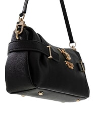 GUESS YESBA Bolso bandolera peque&ntilde;o con charm NEGRO - Bolsos Mujer - 4