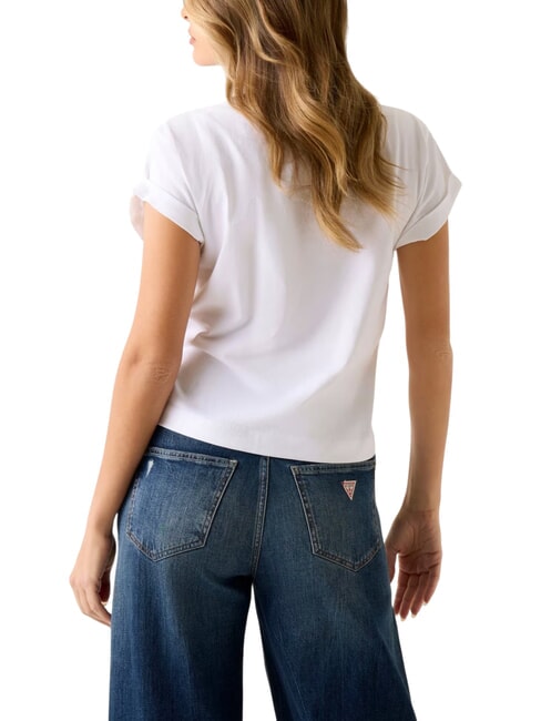 STARS Camiseta con estampado y tachuelas purwhite - camiseta