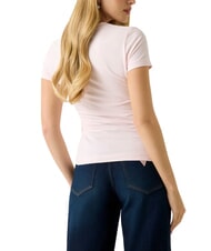 GUESS MINI TRIANGLE Camiseta slim fit rosa delicado - camiseta - 2