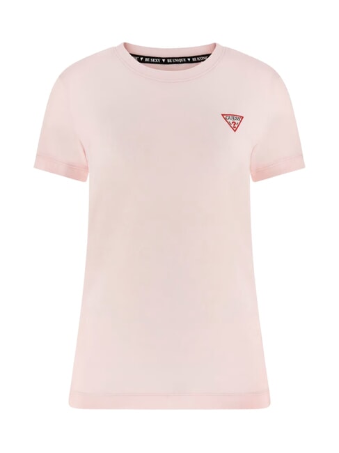 MINI TRIANGLE Camiseta slim fit rosa delicado - camiseta
