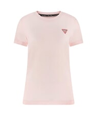 GUESS MINI TRIANGLE Camiseta slim fit rosa delicado - camiseta - 4