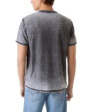 GUESS MARINE LOGO Camiseta de manga corta con efecto desteñido jetbla - camiseta - 2