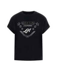 GUESS STARS Camiseta con estampado y tachuelas jetbla - camiseta - 4