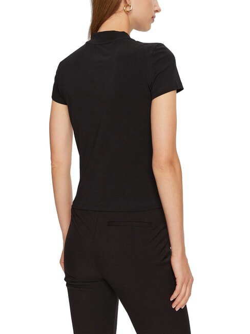 MOCK NECK ALL OVER 4G Camiseta slim fit con pedrería jetbla - camiseta