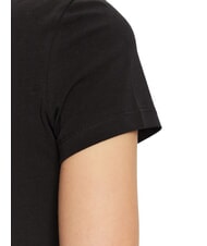 GUESS MOCK NECK ALL OVER 4G Camiseta slim fit con pedrería jetbla - camiseta - 4