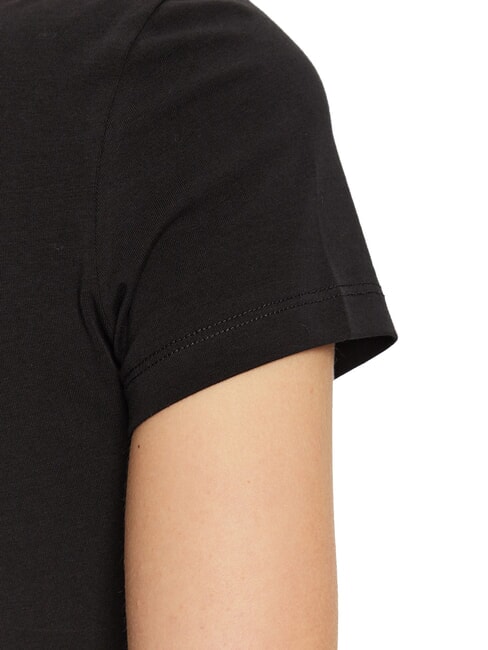 MOCK NECK ALL OVER 4G Camiseta slim fit con pedrería jetbla - camiseta