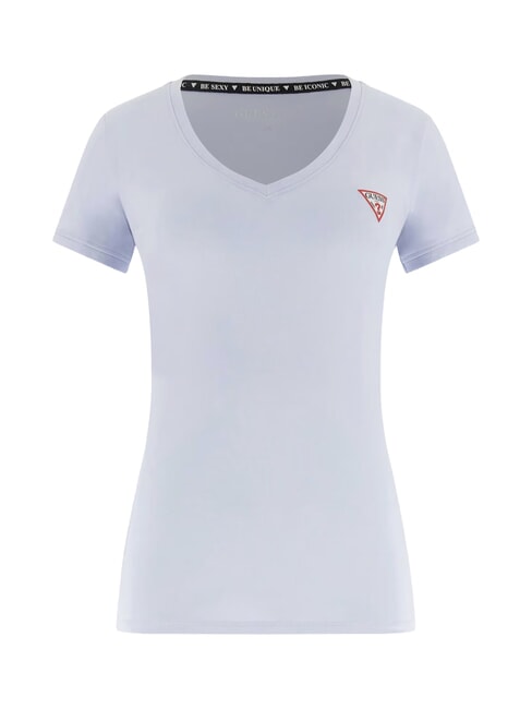 MINI TRIANGLE camiseta con cuello en V v&iacute;a a&eacute;rea azul - camiseta