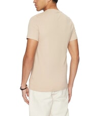 GUESS AIDY Camiseta escrita en el mismo color arena neutra - camiseta - 2