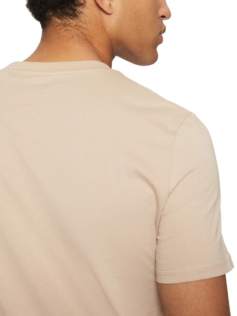 AIDY Camiseta escrita en el mismo color arena neutra - camiseta