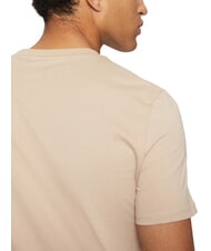 GUESS AIDY Camiseta escrita en el mismo color arena neutra - camiseta - 4