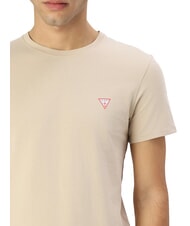 GUESS ORIGINAL camiseta con logotipo arena neutra - camiseta - 3