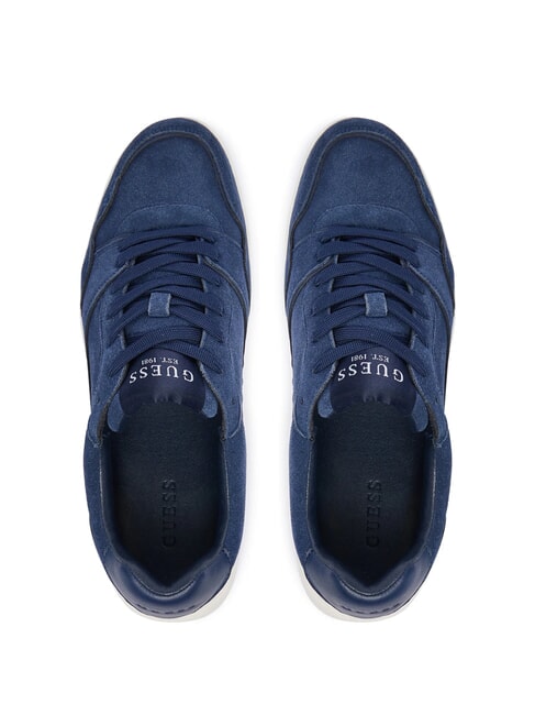 WINNO Zapatillas de piel de ante azul - Zapatos Hombre