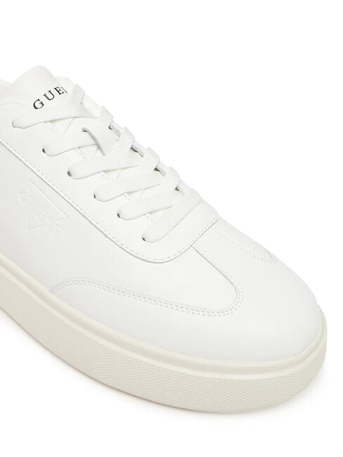 PLAZA Zapatillas de cuero blanco - Zapatos Hombre