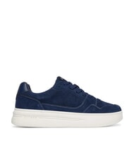 GUESS WINNO Zapatillas de piel de ante azul - Zapatos Hombre - 2