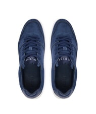 GUESS WINNO Zapatillas de piel de ante azul - Zapatos Hombre - 4