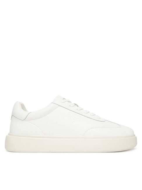 PLAZA Zapatillas de cuero blanco - Zapatos Hombre