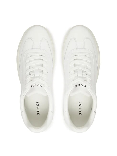 PLAZA Zapatillas de cuero blanco - Zapatos Hombre