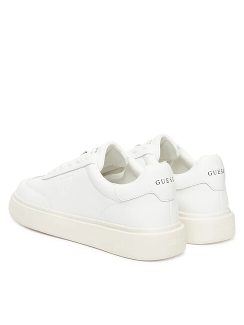 PLAZA Zapatillas de cuero blanco - Zapatos Hombre