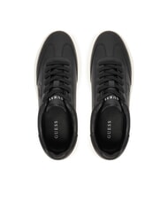 GUESS PLAZA Zapatillas de cuero NEGRO - Zapatos Hombre - 3