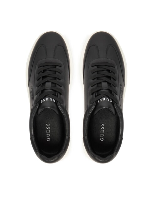 PLAZA Zapatillas de cuero NEGRO - Zapatos Hombre