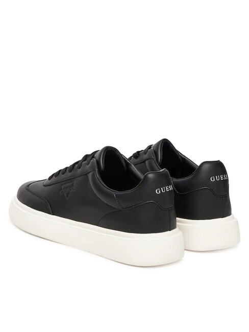 PLAZA Zapatillas de cuero NEGRO - Zapatos Hombre