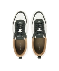 GUESS ELBANO Zapatillas gris blanco - Zapatos Hombre - 4