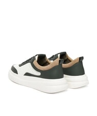 GUESS ELBANO Zapatillas gris blanco - Zapatos Hombre - 5