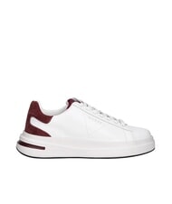 GUESS ELBA 4.5 blanco burdeos - Zapatos Hombre - 2
