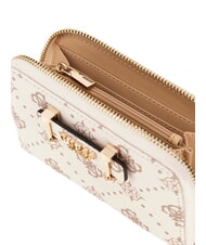 GUESS SILIA Cartera mediana logotipo de vainilla - Carteras Mujer - 2