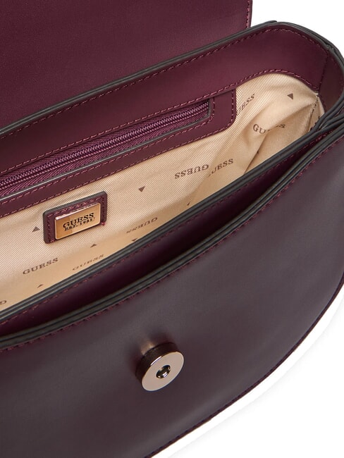 JANE Mini bolso de hombro vino - Bolsos Mujer