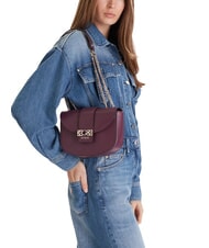GUESS JANE Mini bolso de hombro vino - Bolsos Mujer - 4