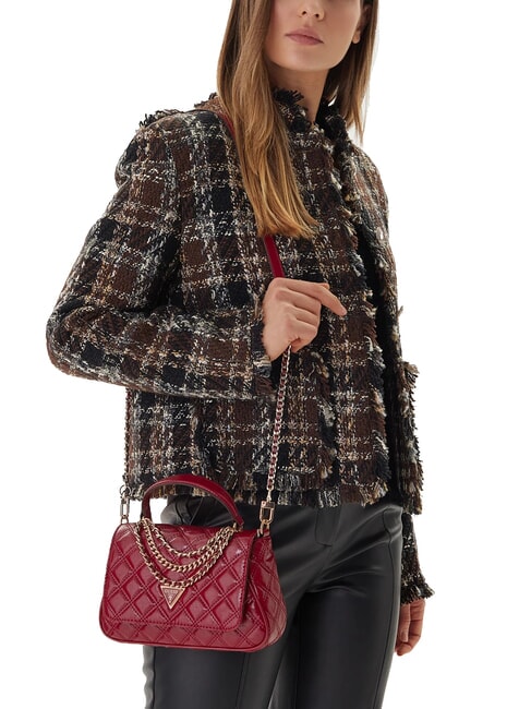 GIULLY Bolso de mano, con bandolera ROJO - Bolsos Mujer