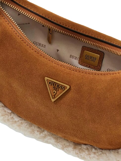 AMITA Bolso de hombro, piel COGNAC - Bolsos Mujer