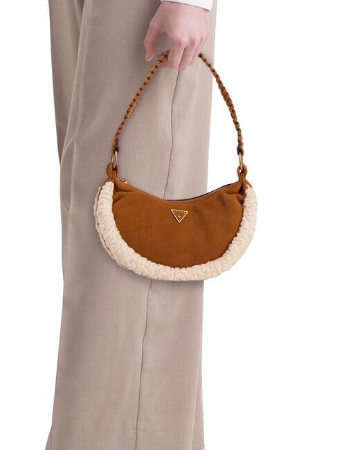 AMITA Bolso de hombro, piel COGNAC - Bolsos Mujer