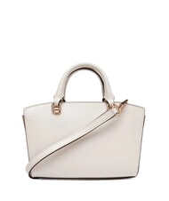 GUESS QUEENSLAND Mini bolso con bandolera blanco roto/gris topo - Bolsos Mujer - 2