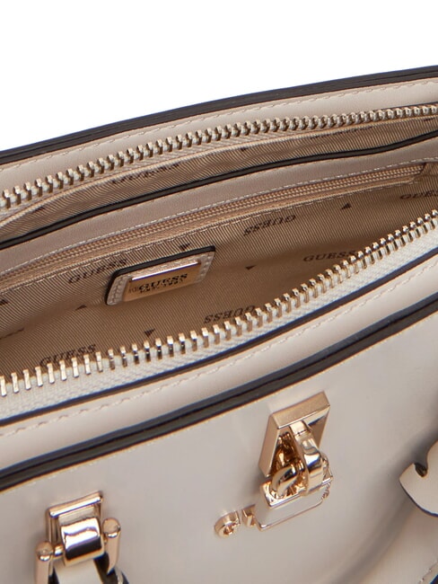 QUEENSLAND Mini bolso con bandolera blanco roto/gris topo - Bolsos Mujer