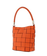 GUESS MAYLEE Mini bolso de hombro tipo cubo naranja - Bolsos Mujer - 2