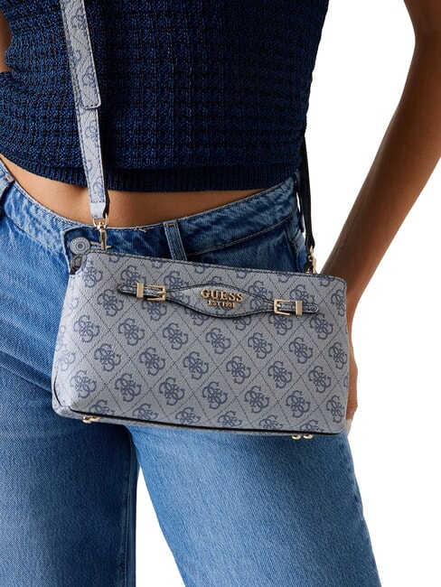 KATYA Mini bolso de hombro logotipo de pizarra - Bolsos Mujer