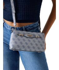 GUESS KATYA Mini bolso de hombro logotipo de pizarra - Bolsos Mujer - 4
