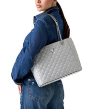 GUESS GIULLY Bolsa de la compra SILVER - Bolsos Mujer - 4