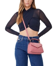 GUESS MELISANDRA Mini bolso con bandolera begonia - Bolsos Mujer - 4